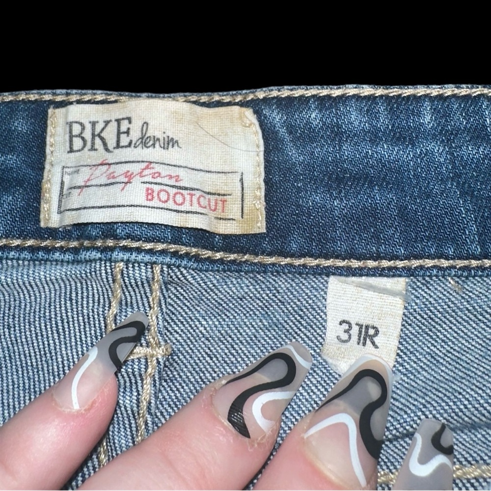 BKE Women's Blue Boot Cut Jeans - Picture 7 of 16